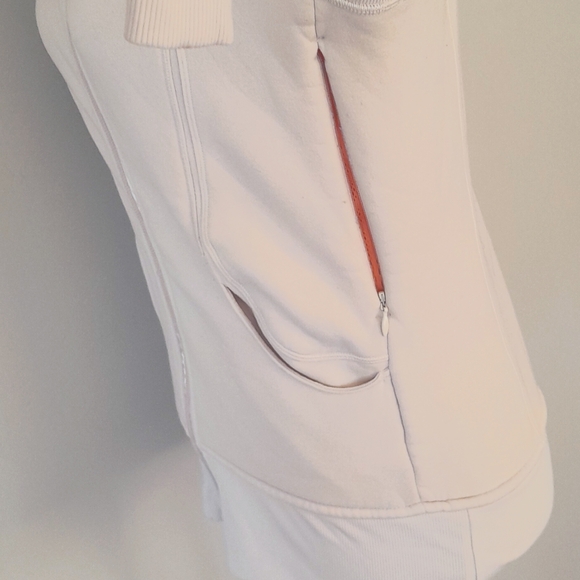 Lululemon Uba Hoodie *Reflective Polar Cream / Creamsicle Pop! - Picture 9 of 10